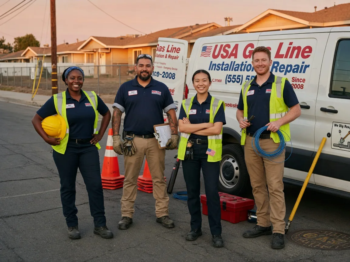Gas Line Installation company in Bechtelsville, PA